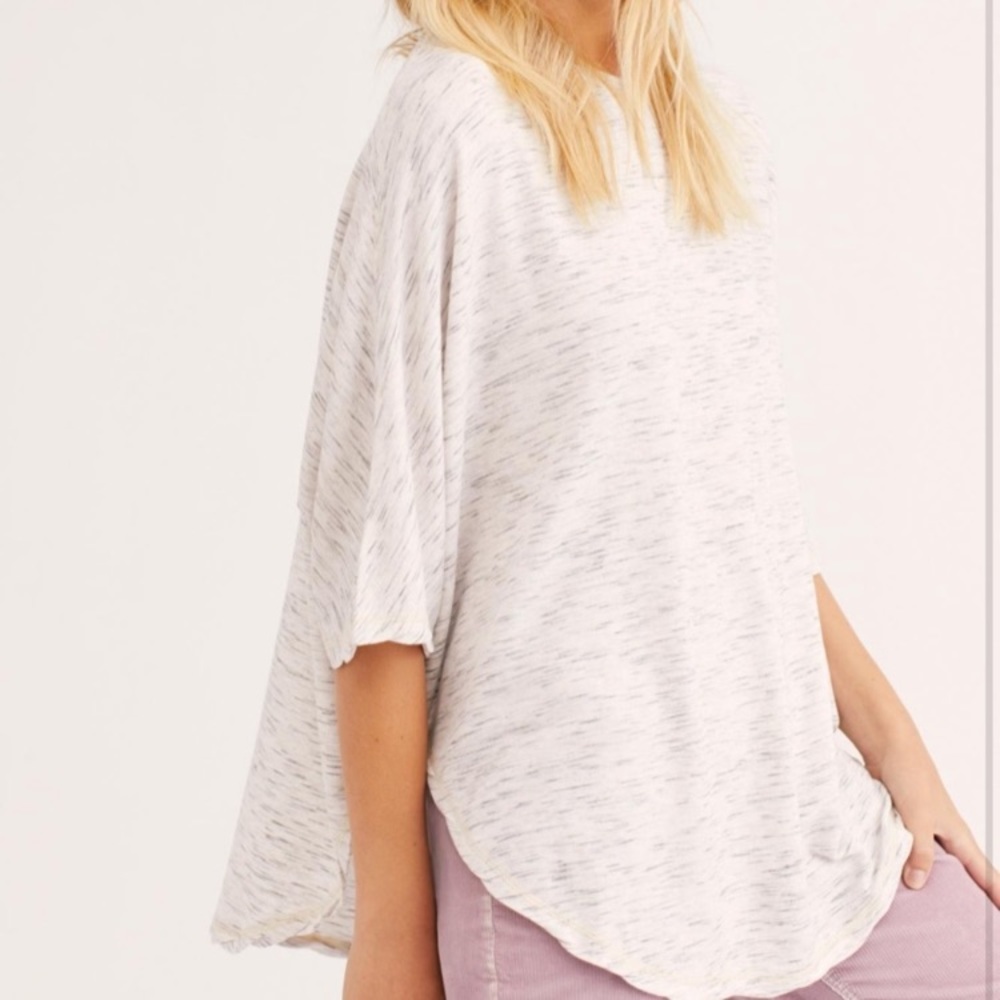 Free People | We The Free Kelly’s Tee Size S Ivory Combo